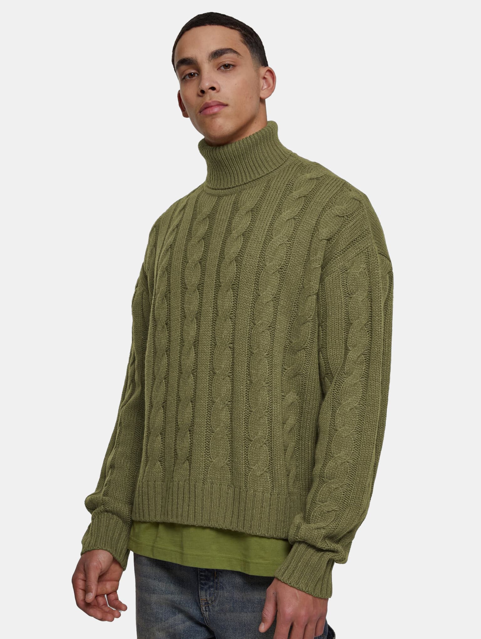 Urban Classics Boxy Roll Neck Sweater