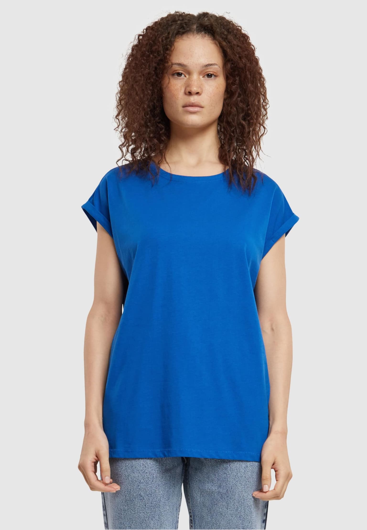 Urban Classics Ladies Extended Shoulder Tee