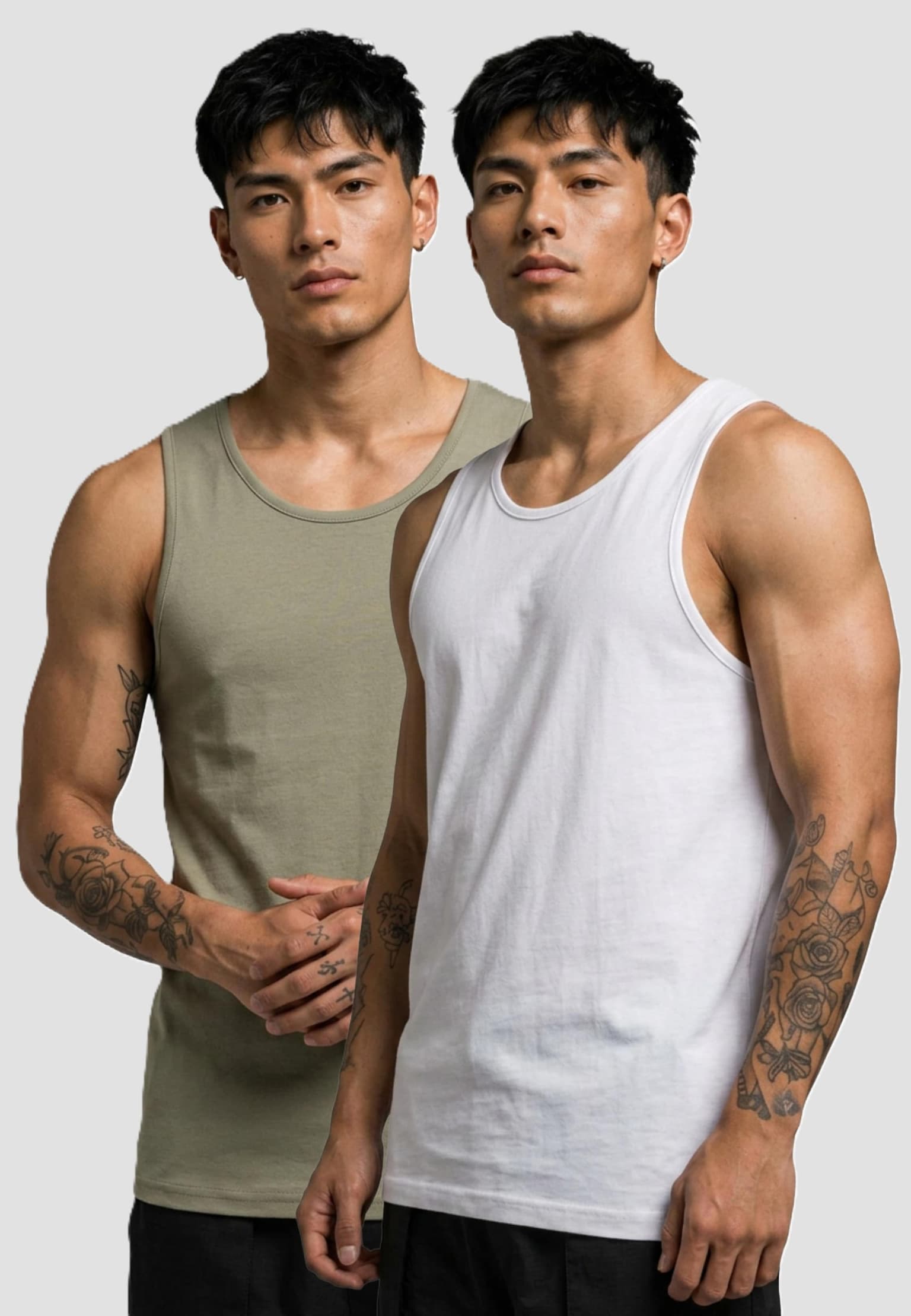 Urban Classics Ribbed Undershirt 2-Pack