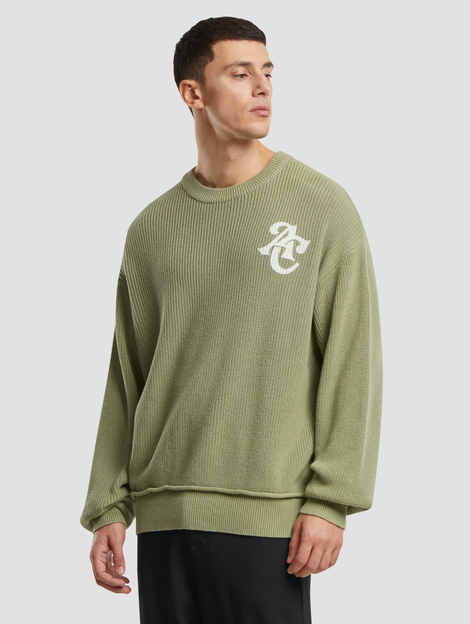 Another Cotton Lab Oversize Knit Sweatshirt