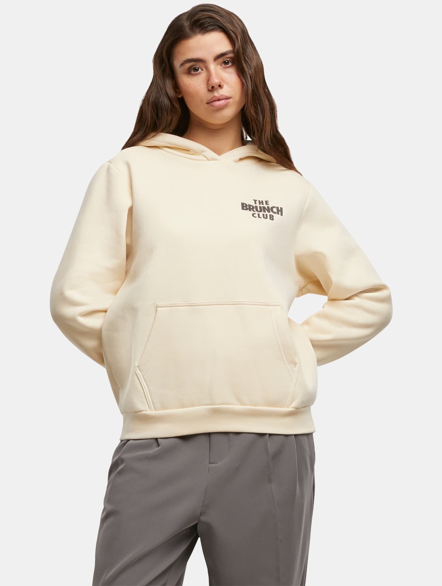 Miss Tee The Brunch Club Ladies Fluffy Hoody