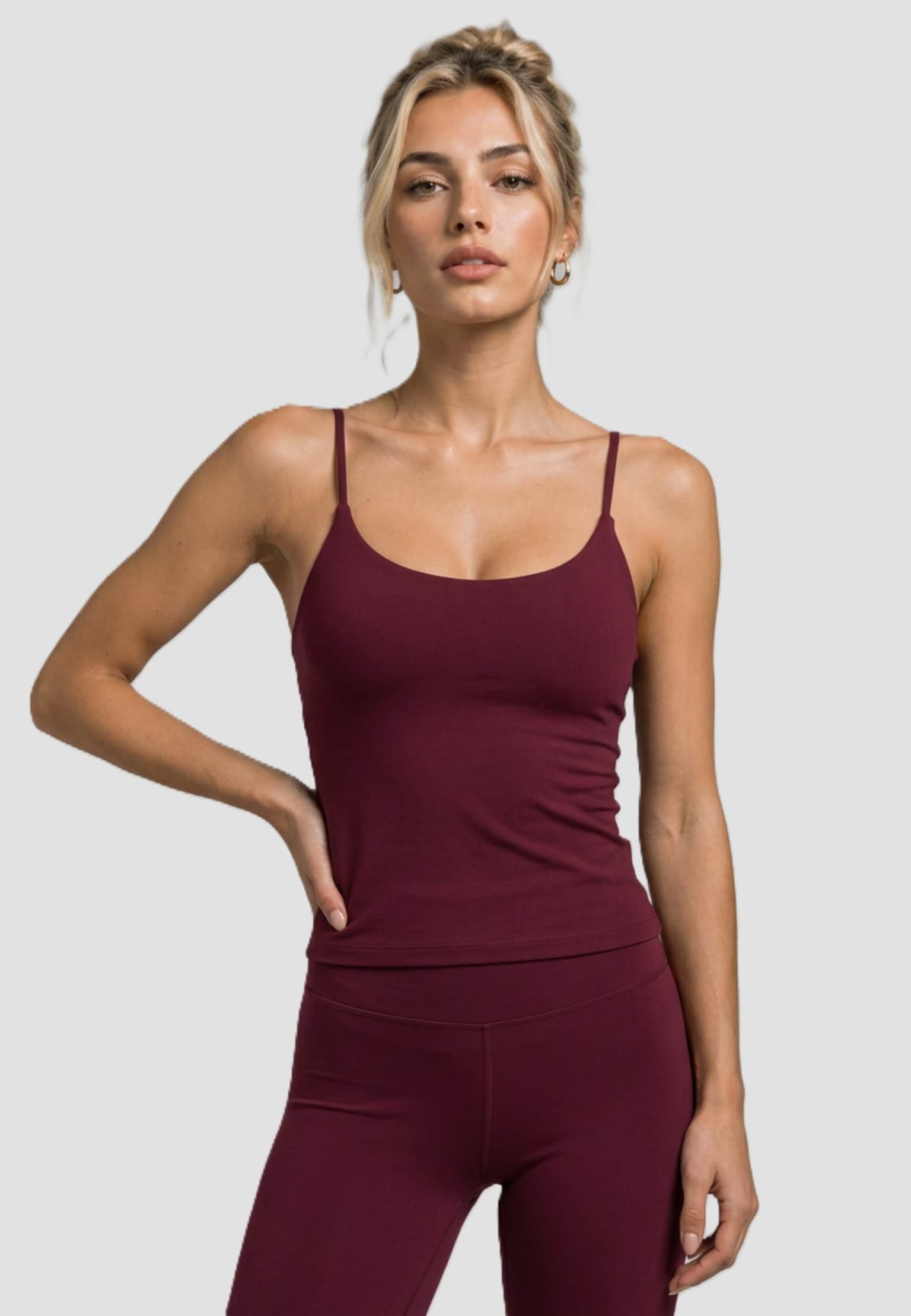 aimn Shape Seamless Strap Singlet