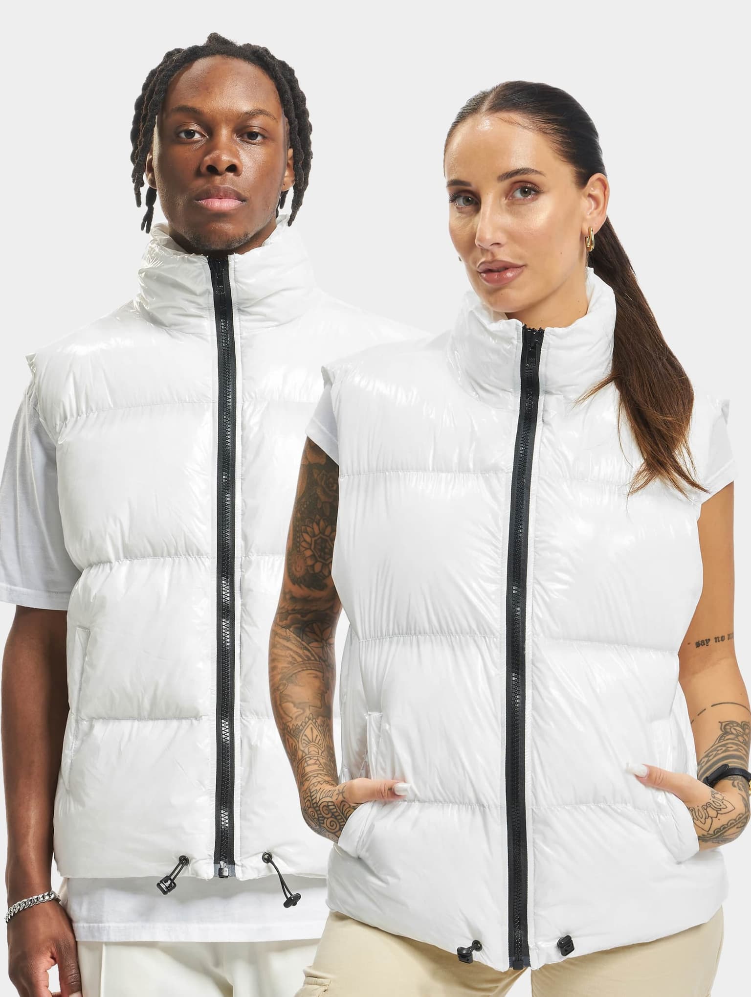 DEF Shiny Puffer Vest