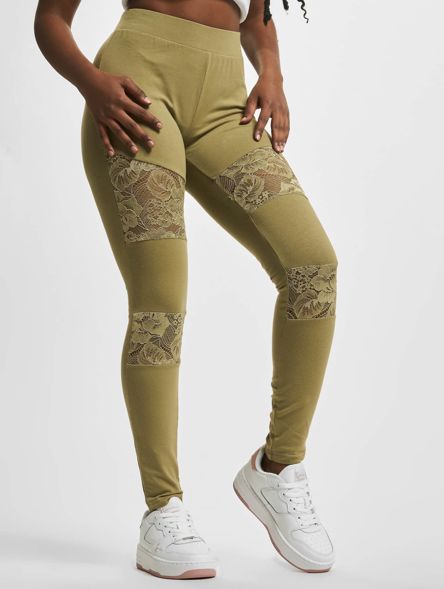 Urban Classics Ladies Laces Inset Leggings