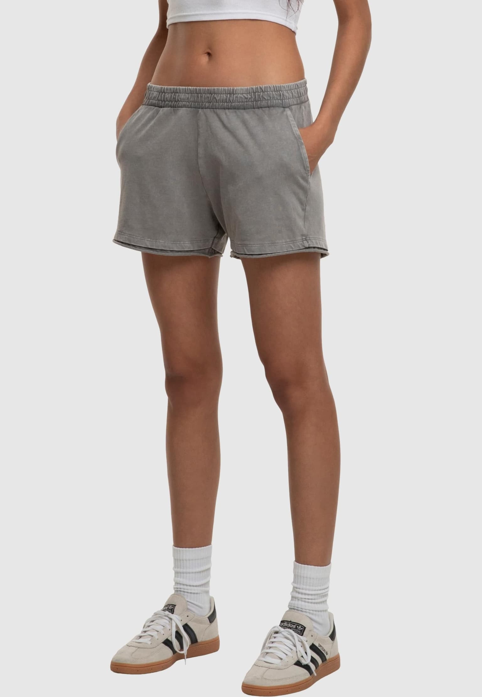 Urban Classics Ladies Washed Jersey Short