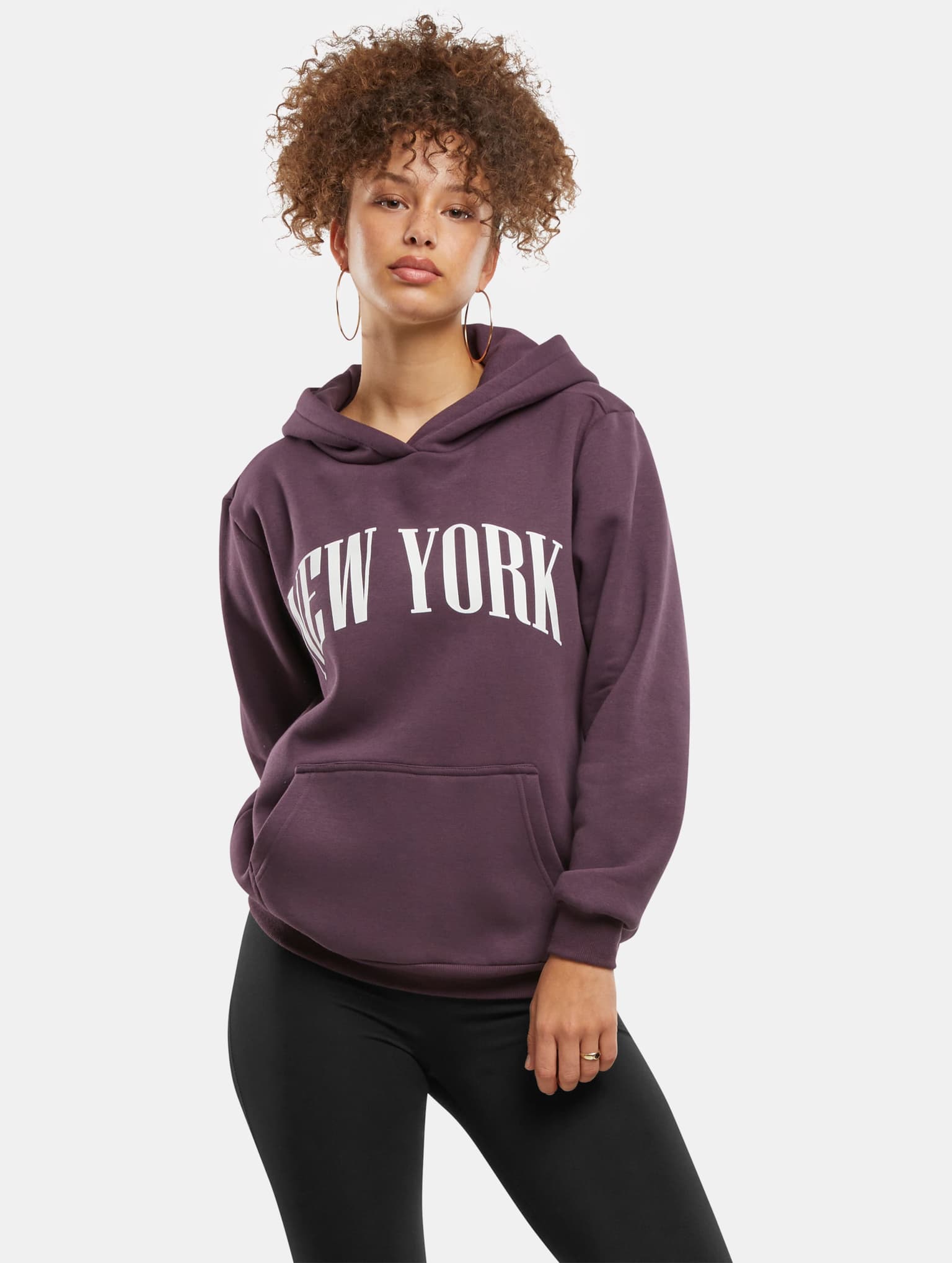 Miss Tee New York Ladies Fluffy Hoody