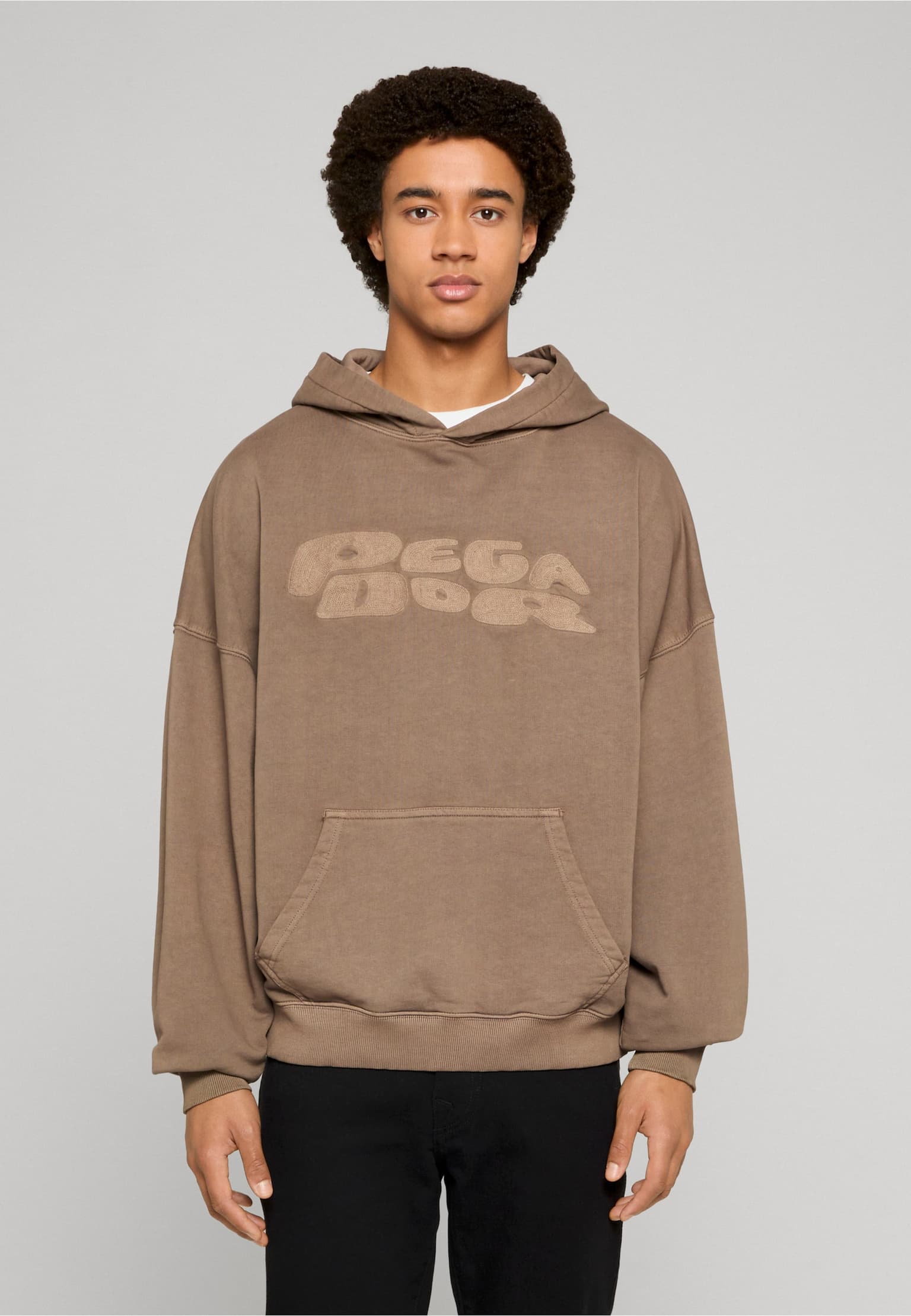 PEGADOR Drew Terry Boxy Hoodie