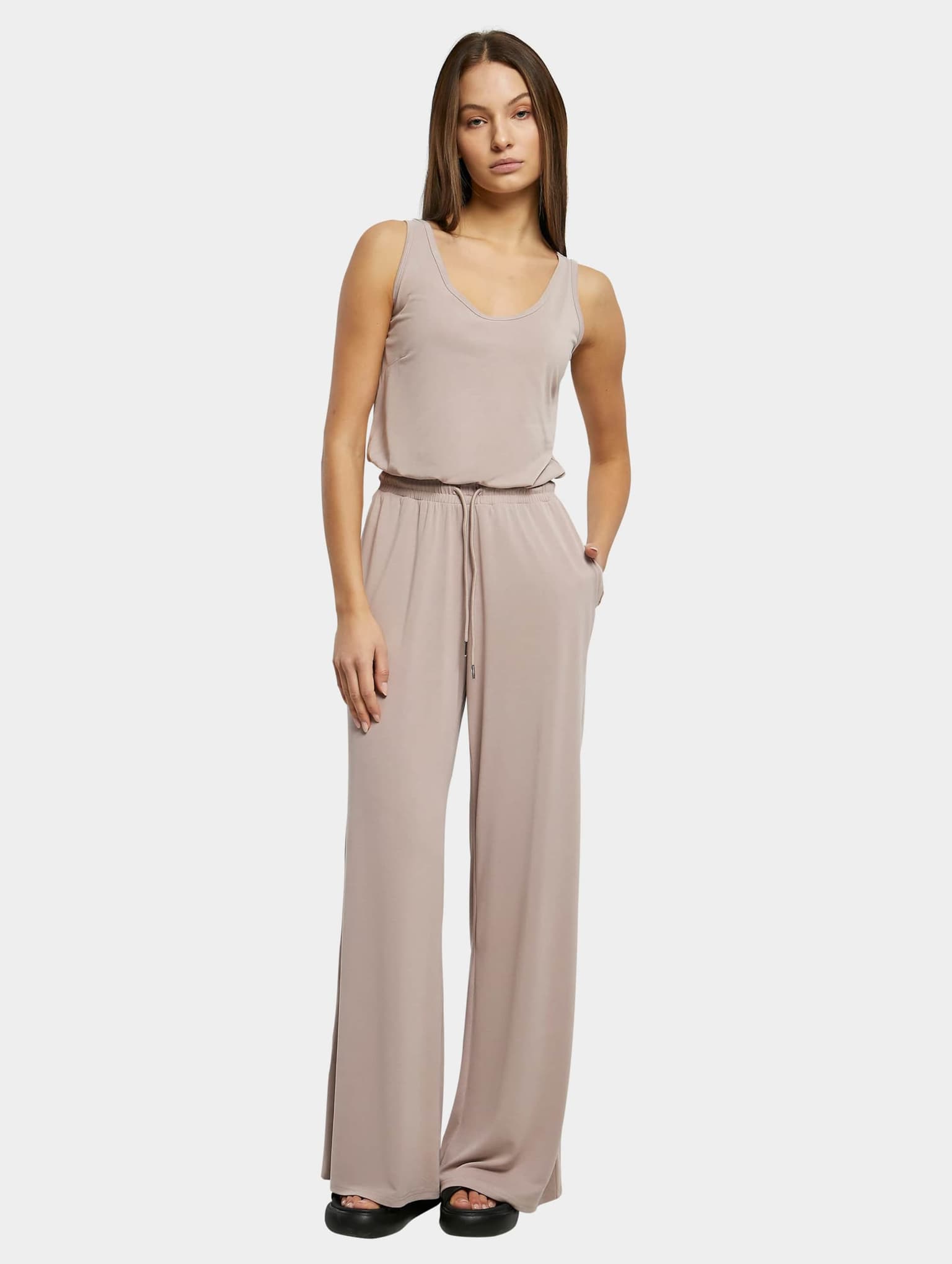 Urban Classics Ladies Long Sleevless Modal Jumpsuit
