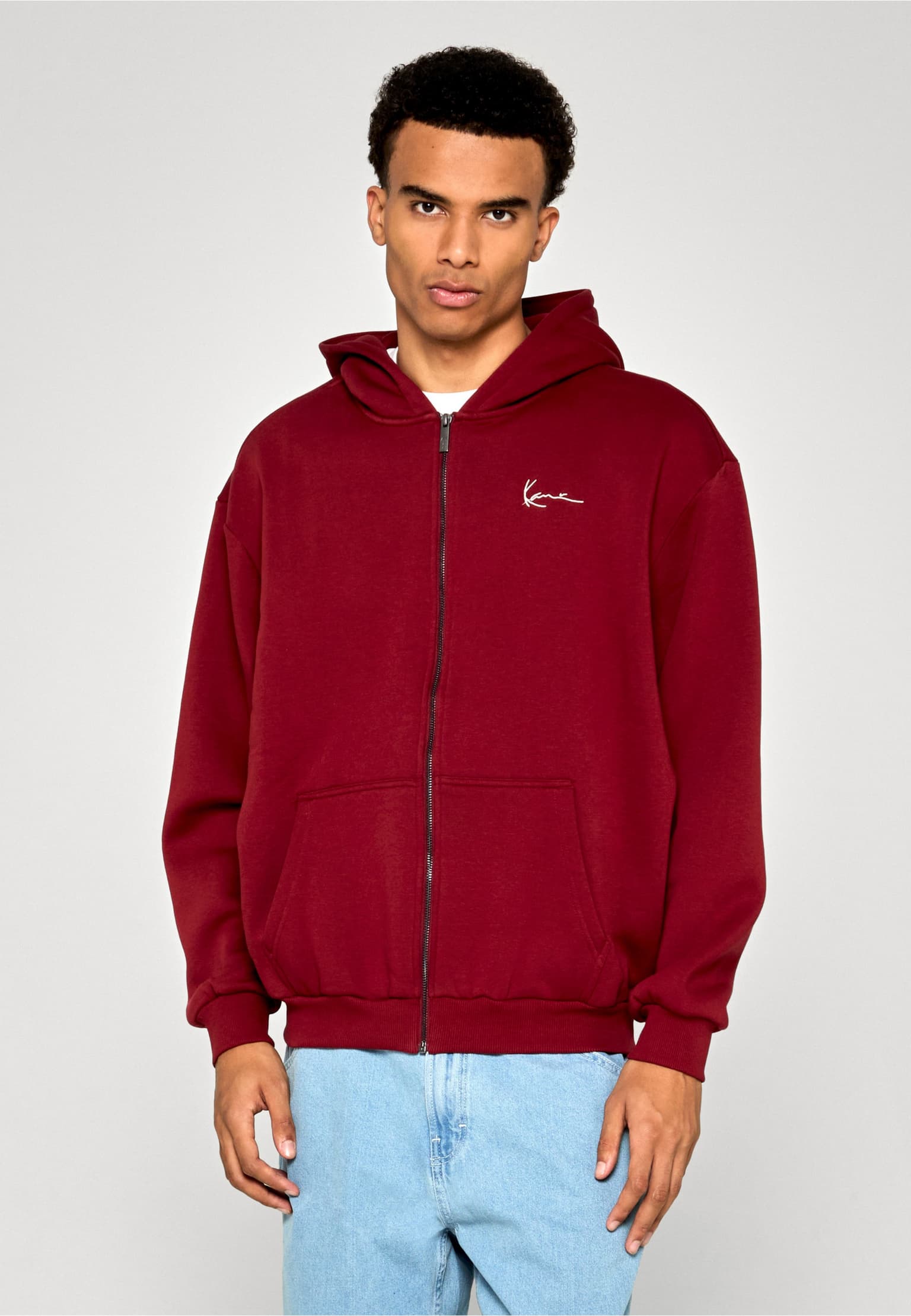 Karl Kani Small Signature Essential Os Zip Hoodie