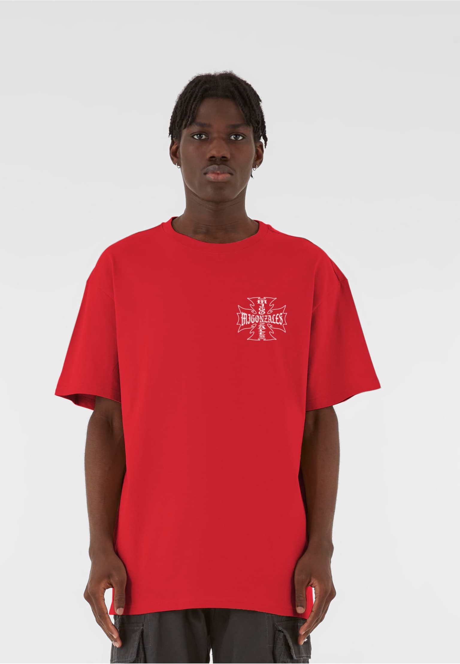 MJ Gonzales MJG Heavy Oversized Tee - Iron Cross