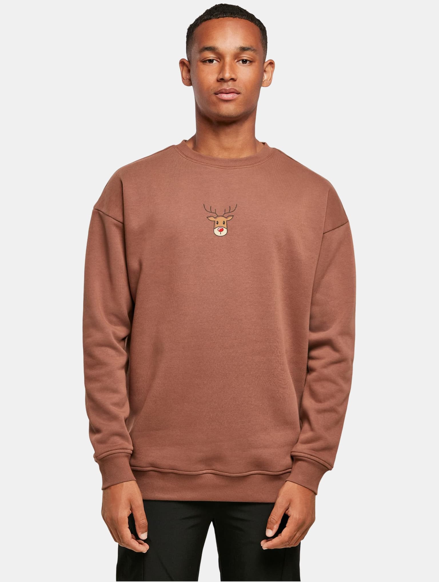Merchcode Christmas Cute Deer Crewneck