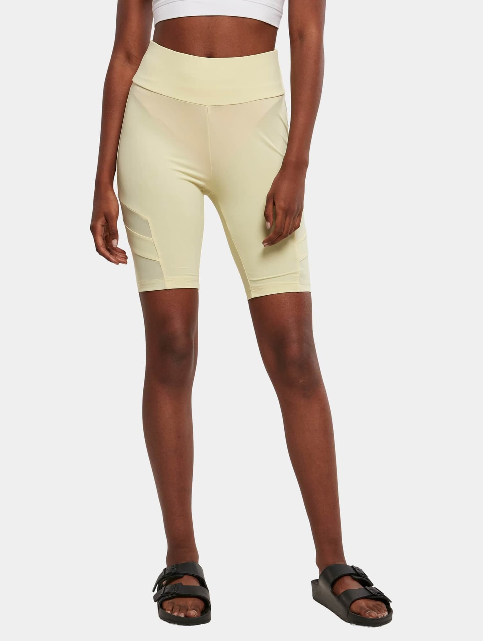 Urban Classics Ladies High Waist Tech Mesh Cycle Short