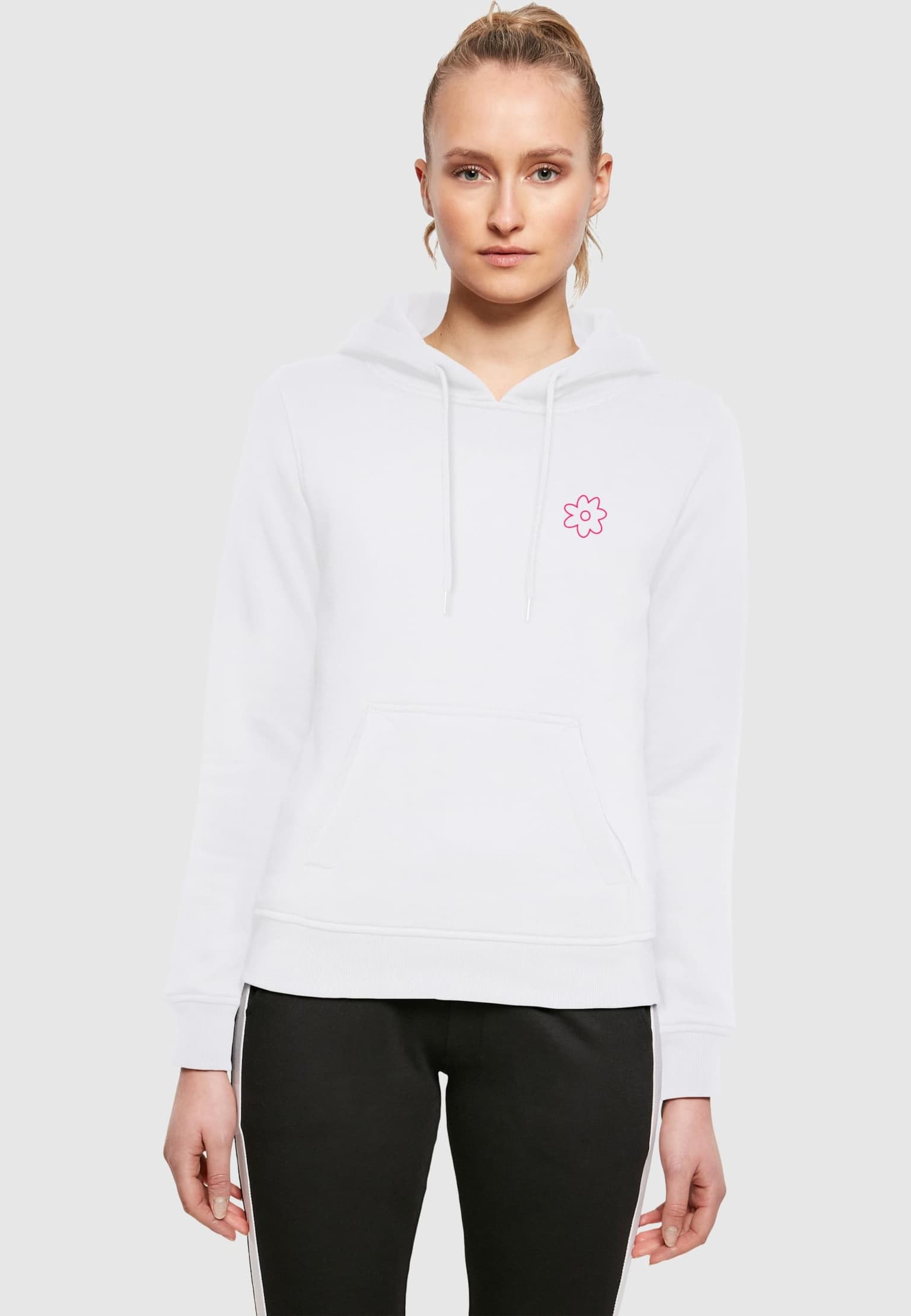 Merchcode Ladies Flower Hoody
