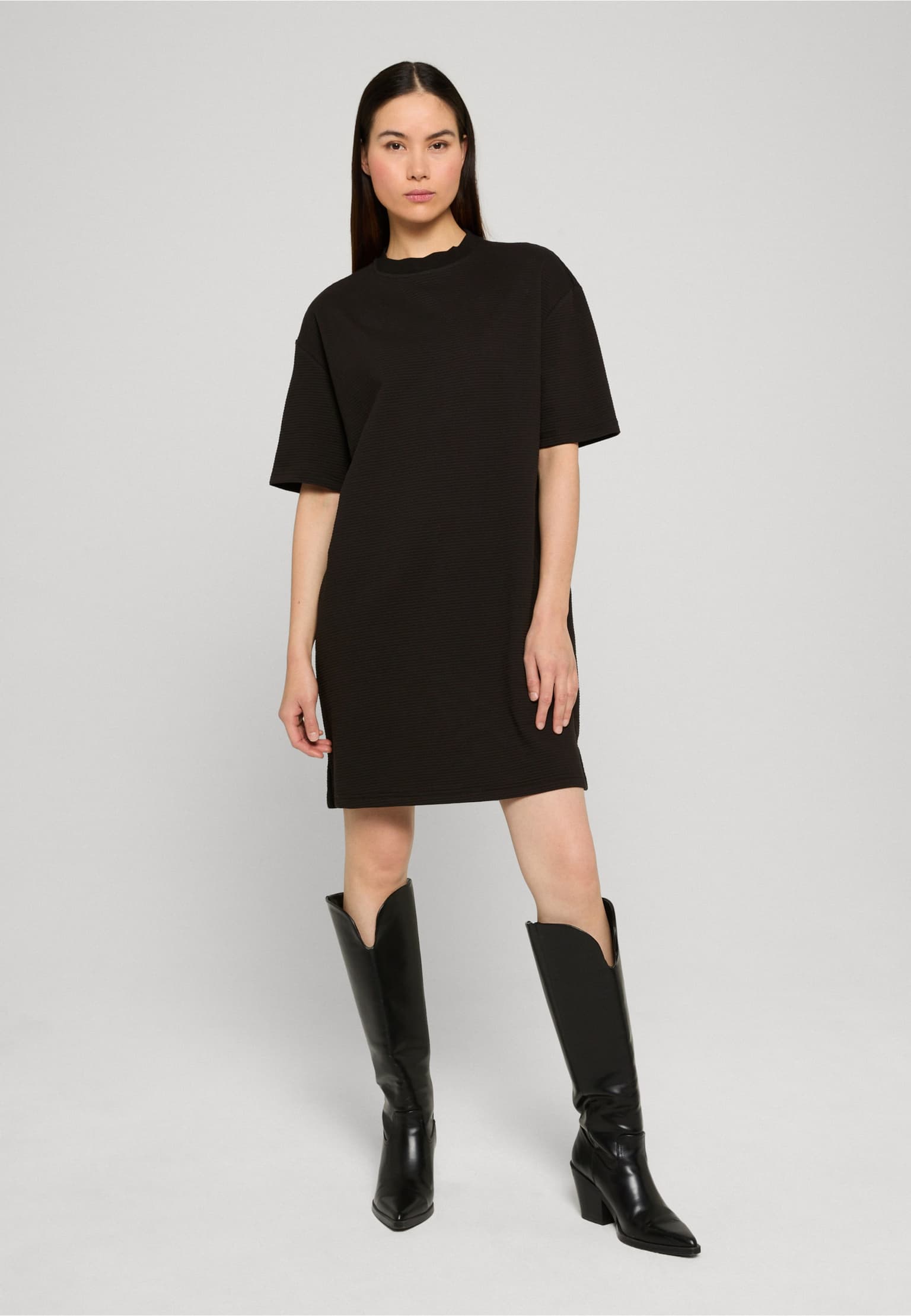 Urban Classics Ladies Structured Jersey Tee Dress