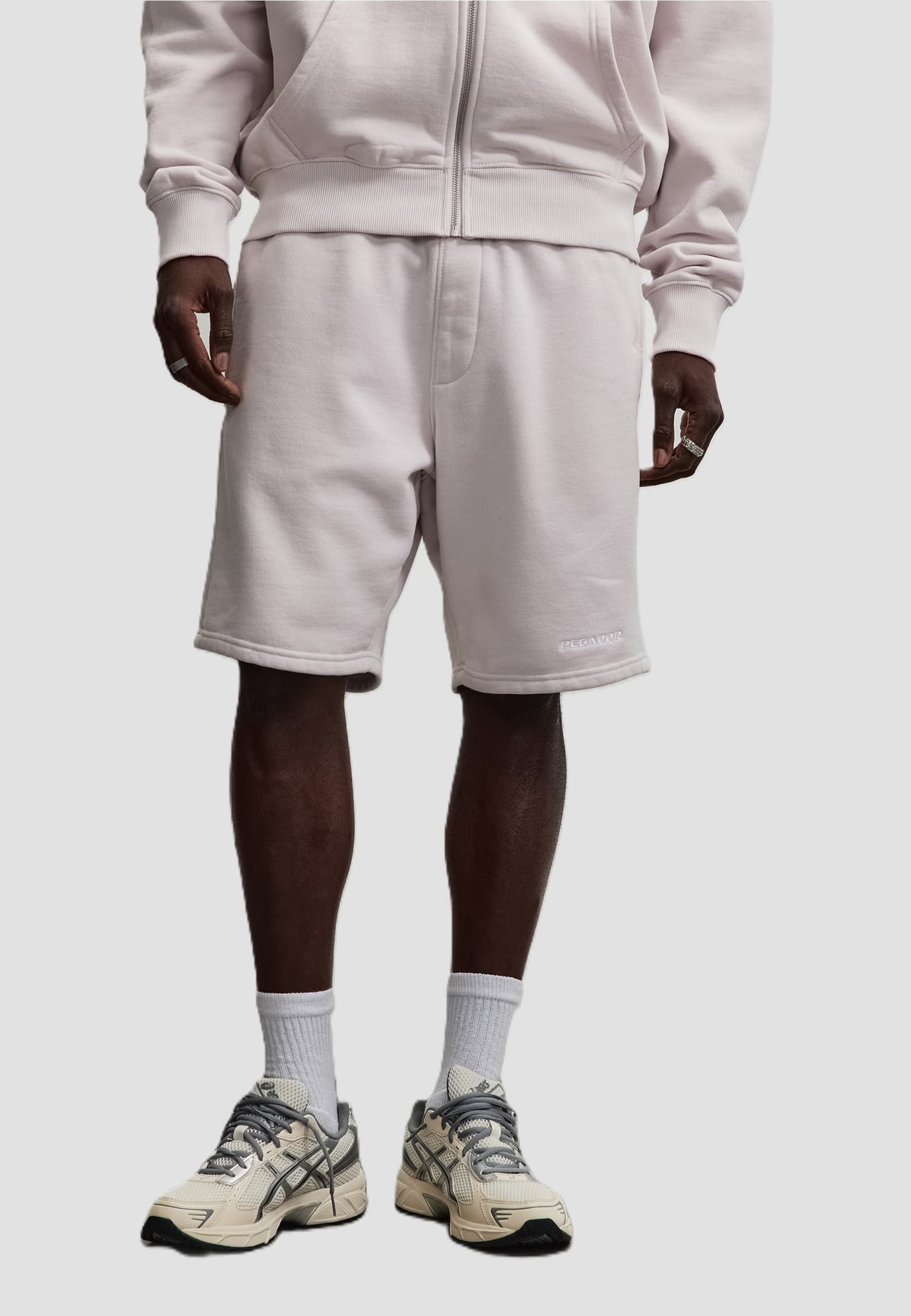 PEGADOR Logo Heavy Sweat Short