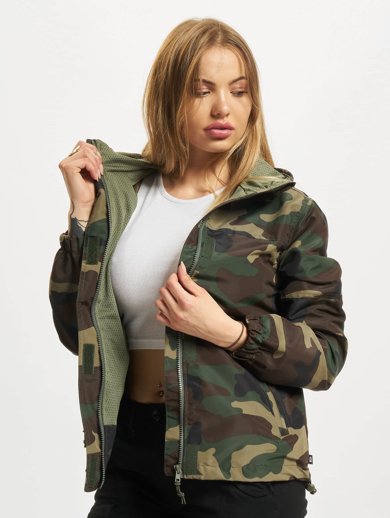 Brandit Ladies Summer Windbreaker Frontzip