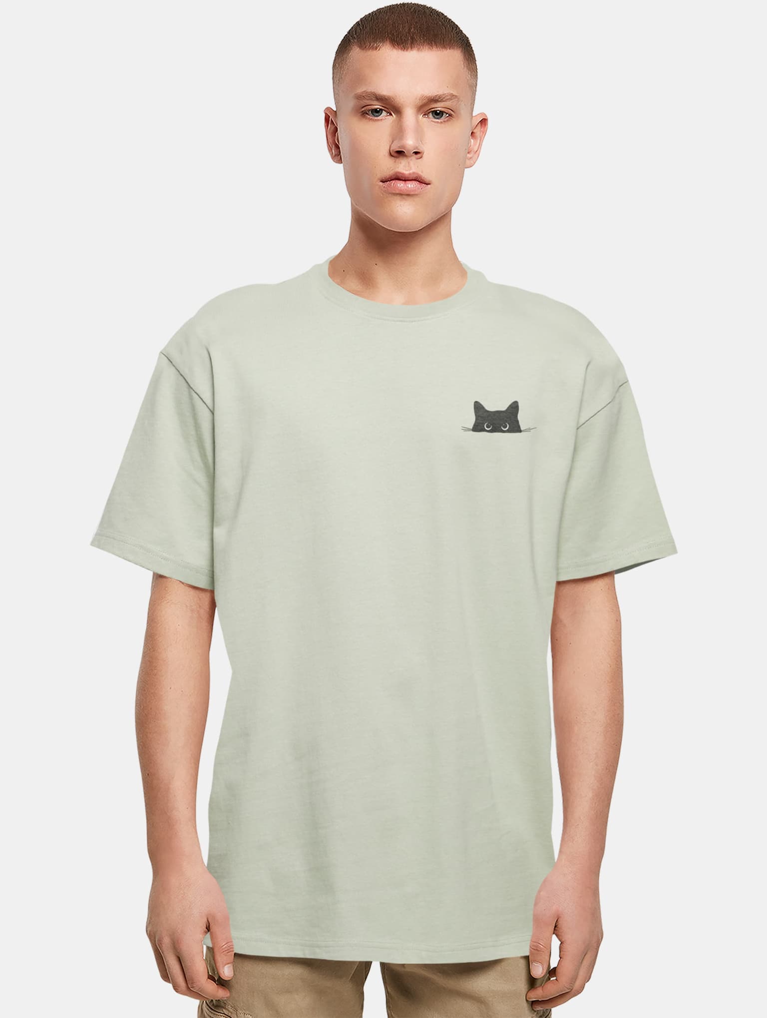 Merchcode Halloween - Cat Tee