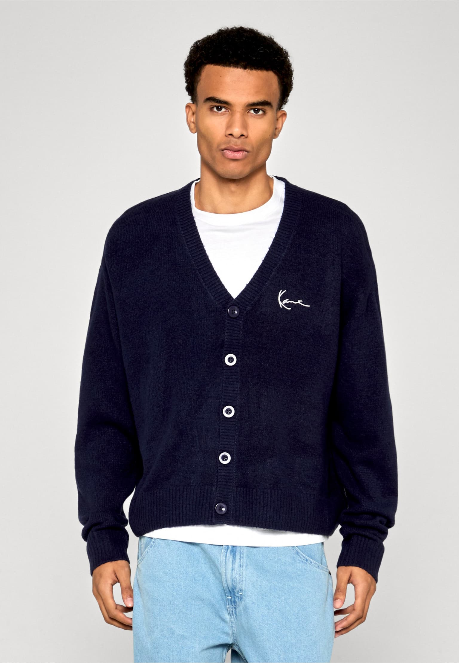 Karl Kani Signature Knit Cardigan