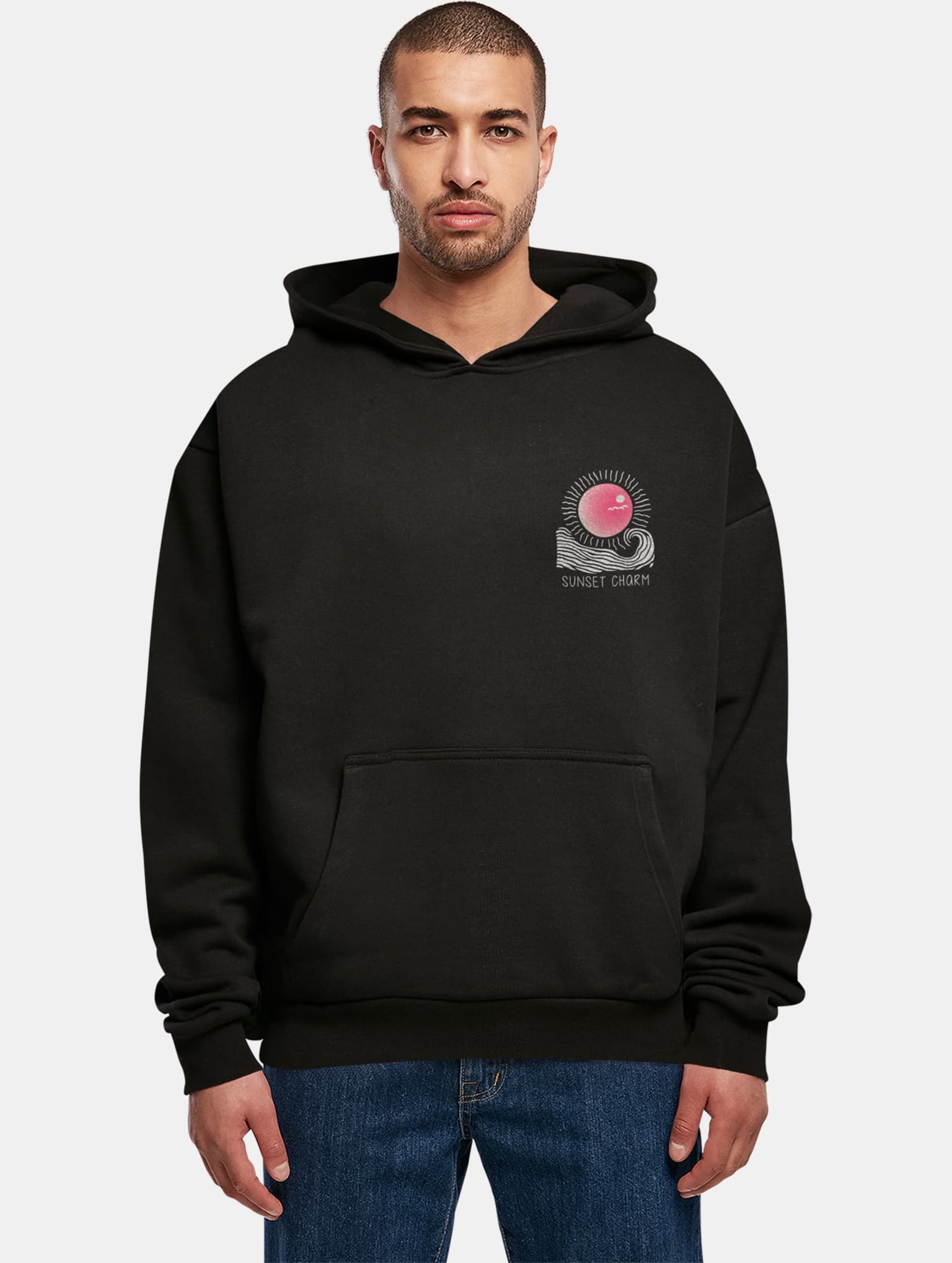 Merchcode Sunset Charm Oversized Hoody