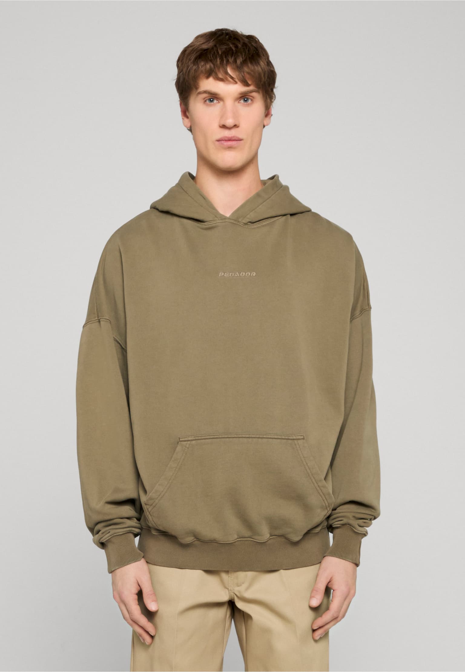 PEGADOR Logo Boxy Hoodie