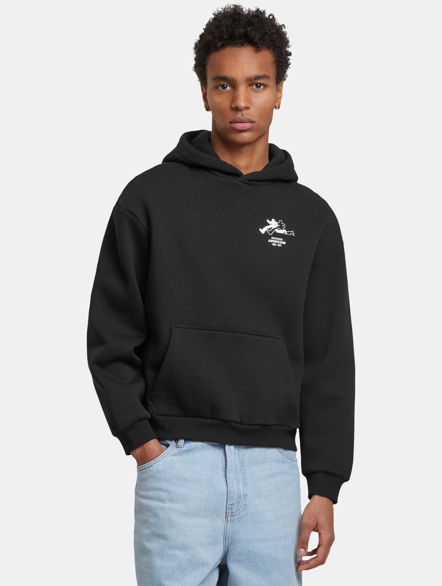 Mister Tee Upscale RUN Sports Club Fluffy Hoody