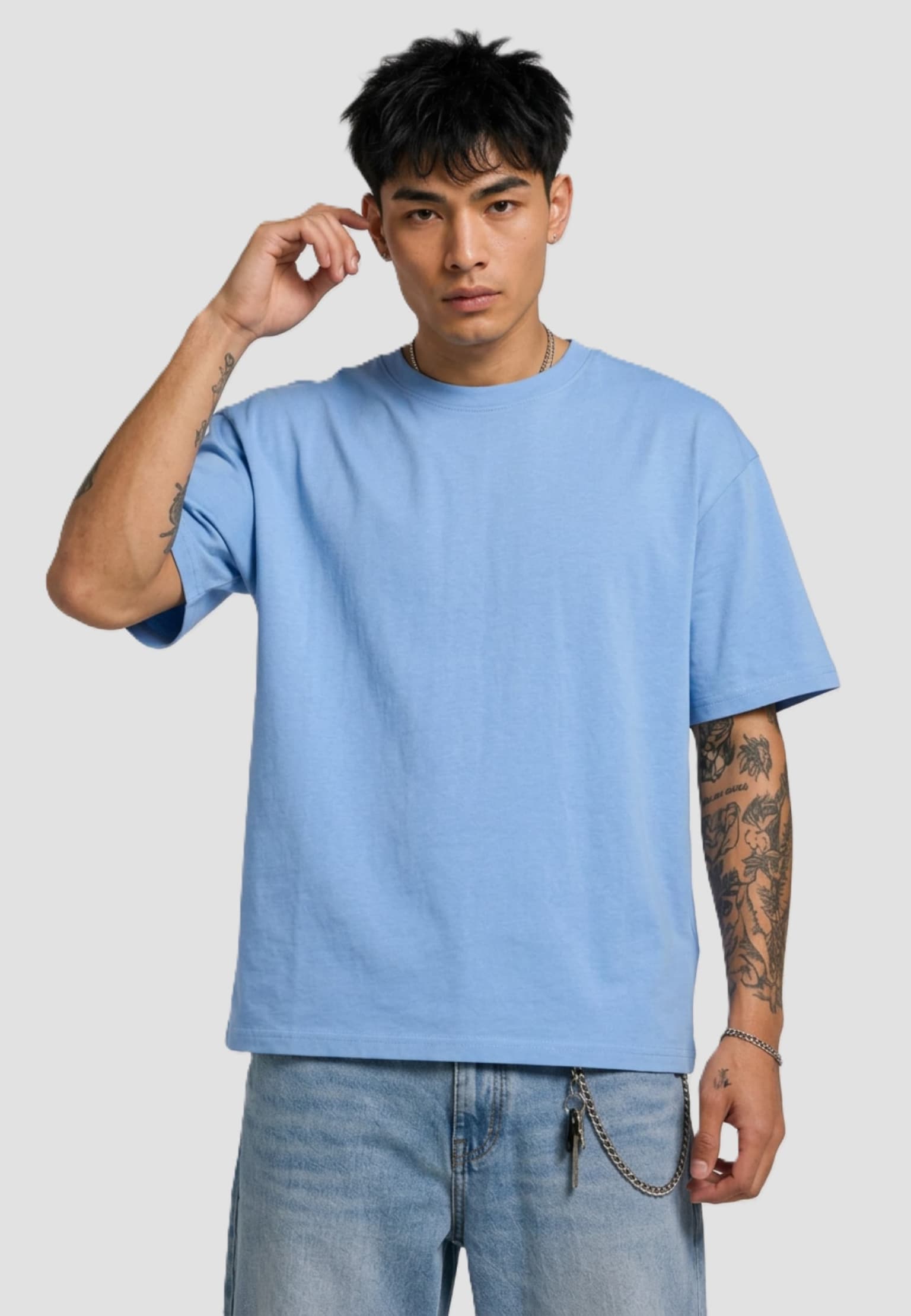 Urban Classics Cropped Oversized Tee