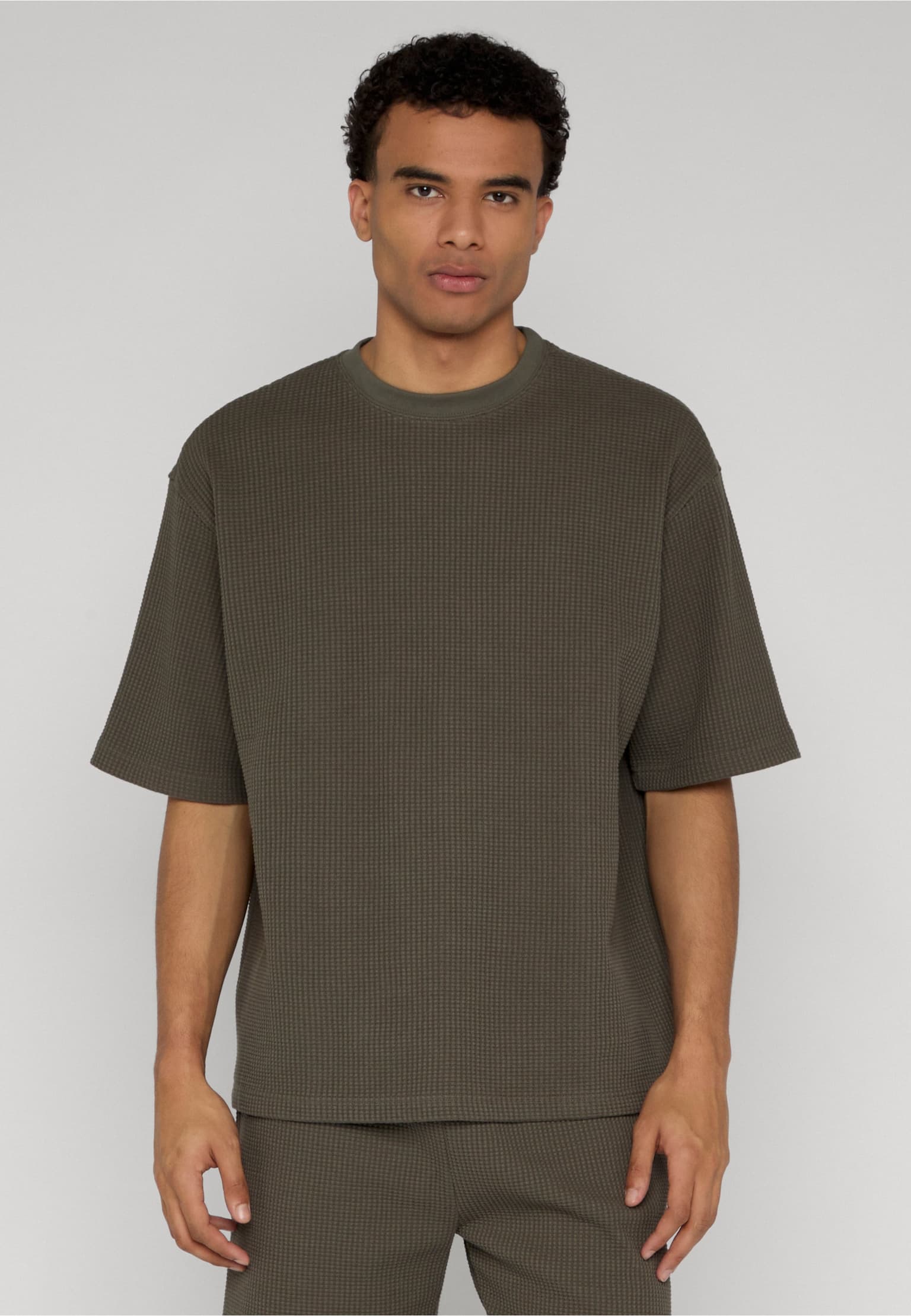 Urban Classics Thermal Waffle Tee