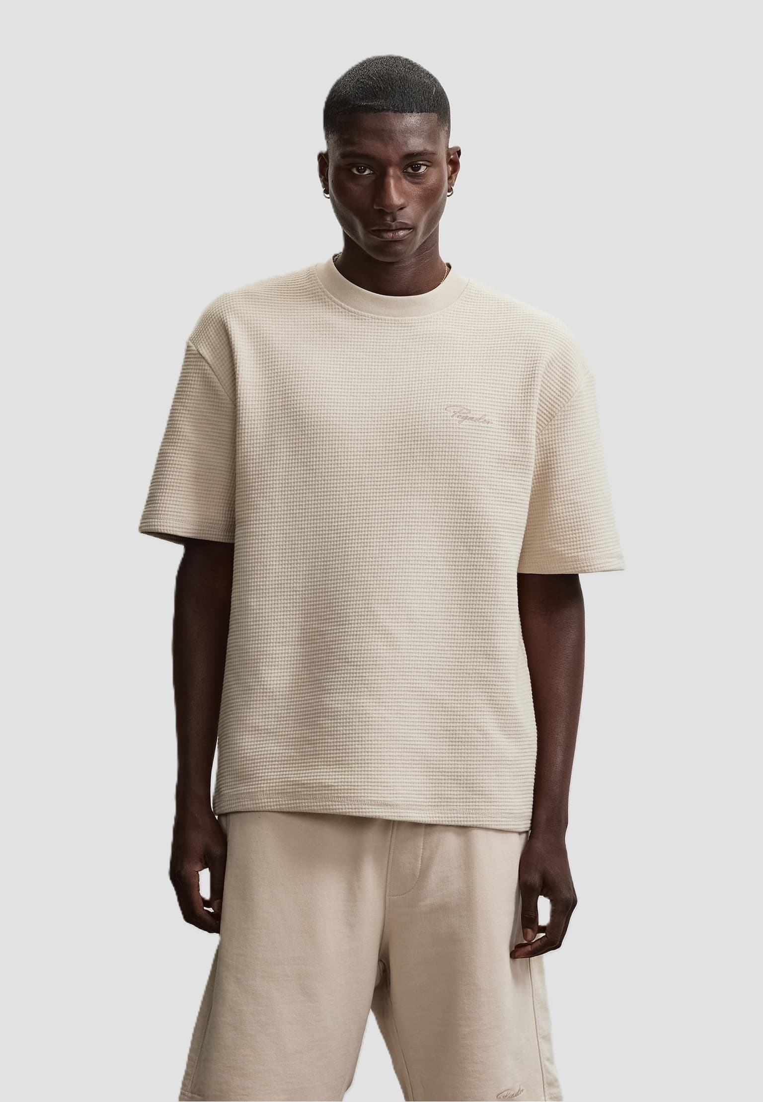 PEGADOR Signar Oversized Waffle Tee
